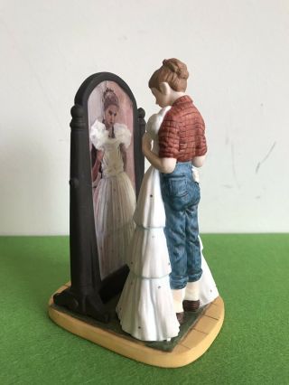 Gorham Limited Norman Rockwell Saturday Evening Post “The Prom Dress” Figurine 2