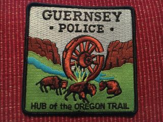 Police (wyoming) Guernsey Shoulder Patch