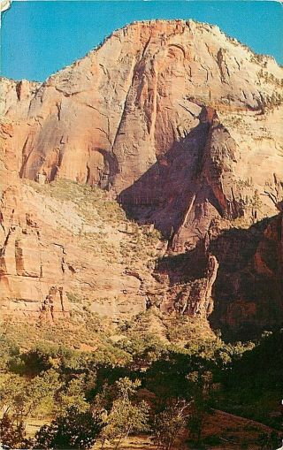 Chrome Ut Postcard H047 Cable Mountain Zion National Park Utah Unposted Seaich