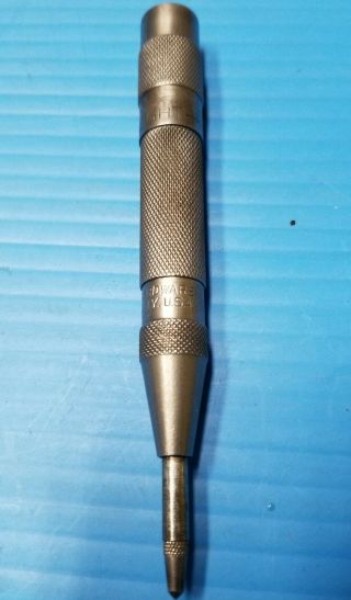 Vintage General Hardware No.  79 Automatic Spring Loaded Center Punch