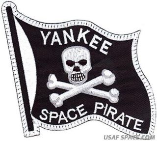 Usaf Yankee Space Pirate Air Force Morale Patch