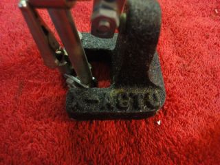 X Acto Clip Vintage Vise Cast Base jewelry repair extra hand holder tool 5