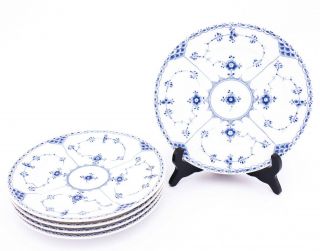 5 Unusual Plates 578 - Blue Fluted - Royal Copenhagen - Half Lace 3