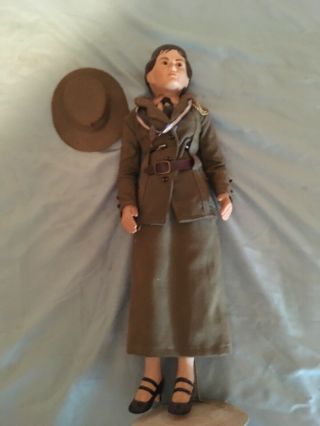 Juliette Gordon Low Ceramic Doll With Stand