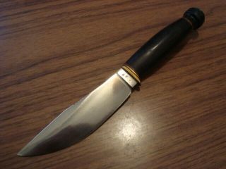 UNIQUE Robert J Young custom made - fixed blade knife - OAL= 8 1/2 