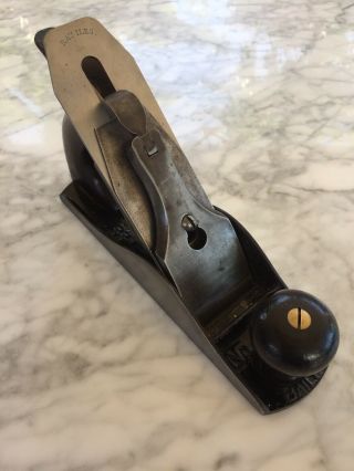 Vintage 4 Stanley Bailey Type 9 hand plane (1902 - 1907) with Ray Iles blade 2