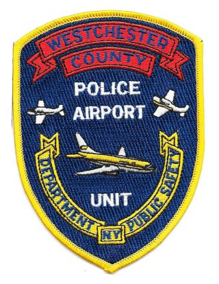 Patch Police York Westchester County Airport Department Public Safety Jet