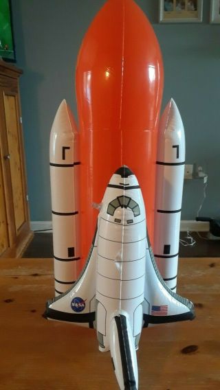 Inflatable Space Shuttle - Full Stack Blow Up Rocket Ship,  Nasa