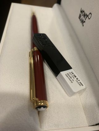 Mont Blanc Noblesse Oblige lead pencil burgundy 0.  7mm 2