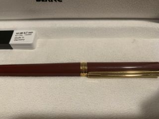 Mont Blanc Noblesse Oblige lead pencil burgundy 0.  7mm 3
