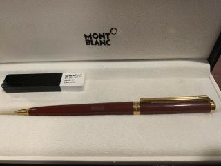 Mont Blanc Noblesse Oblige lead pencil burgundy 0.  7mm 4