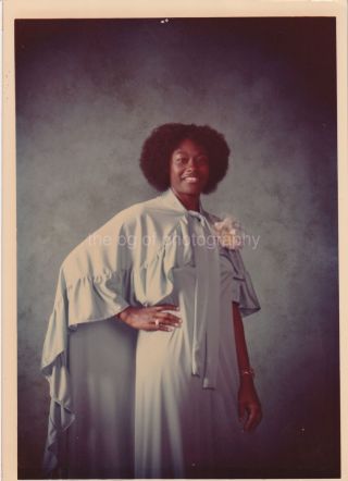 Portrait Of A Girl 5 X 7 Found Photograph Color Shippingl Vintage 89 29 J