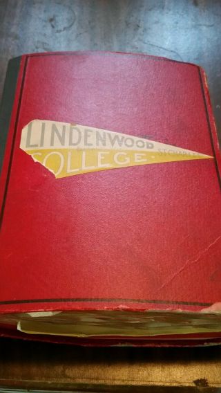 Lindenwood College St.  Charles Scrapbook 1914 - 1915