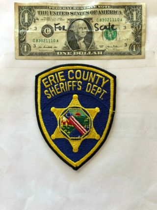 Erie County York Police Patch (sheriff 