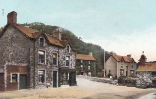 Beddgelert - General View With Shop By Wrench No.  15251