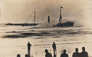 Rp: Marshfield,  Oregon,  1910 ; Shipwreck Of " Czarina "