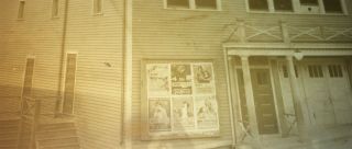 Rare Antique American Hillcrest Movie Theater Posters Real Photo Postcard RPPC 4