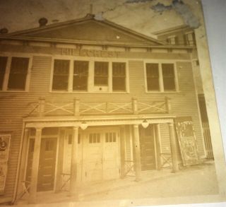 Rare Antique American Hillcrest Movie Theater Posters Real Photo Postcard RPPC 5