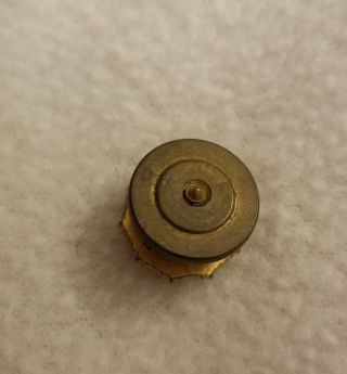 Vintage American Legion Lapel Pin Blue Enamel Screw Back Gold 3