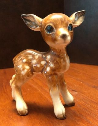 Goebel W.  Germany Porcelain Deer Fawn Bambi Figurine 4 "