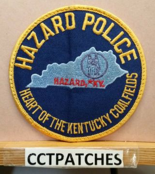 Hazard,  Kentucky Police Shoulder Patch Ky