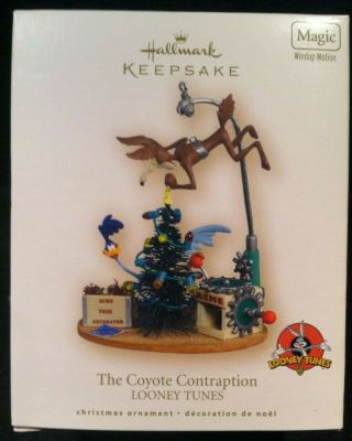 Hallmark Keepsake Ornament Looney Tunes Coyote Road Runner (2007 Pre - Release)