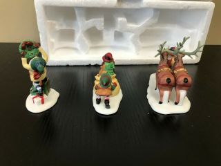Dept 56 North Pole Series Santa’s Little Helpers Heritage Village Elves 56103 4