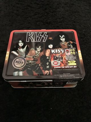 Kiss Tin Tote Gift Set Entertainment Earth Exclusive