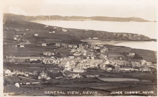 Nevin - General View - Lovely Real Photo By Jones