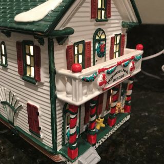 Dept 56 Christmas Snow Village Peppermint Porch Day Care 54852 W/ Box 4