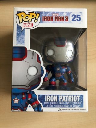 Funko Pop Marvel Iron Man 3 Iron Patriot 25