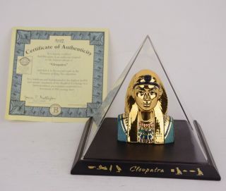 Bradford Exchange,  Treasures Of King Tut,  " Cleopatra " Pyramid