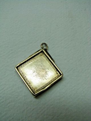 INDEPENDENT ORDER OF ODD FELLOWS GOLD PENDANT/KEY FOB - VINTAGE 2