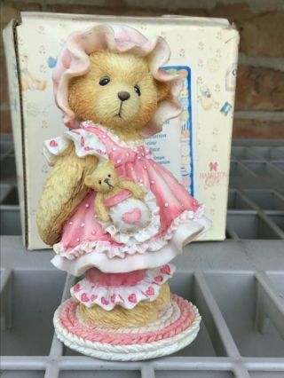 Cherished Teddies Holding On To Someone Special Rare
