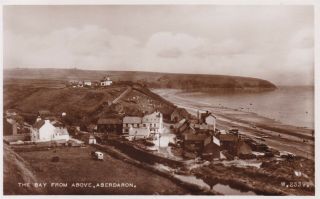 Aberdaron - The Bay From Above - Real Photo By Valentine 