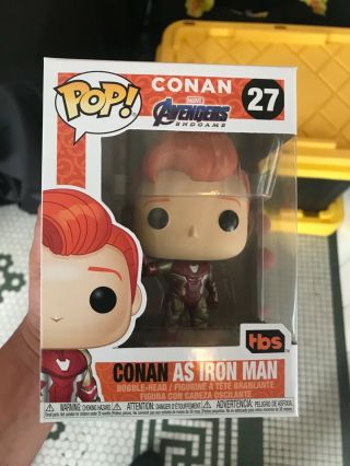Sdcc 2019 Conan As Iron Man Funko Pop Exclusive