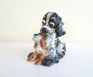 W.  Goebel Butch Father & Son Dogs Figurine Albert Staehle Stae16 - 1958