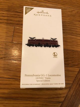 2011 Hallmark Lionel Train Pennsylvania Gg - 1 Locomotive Limited
