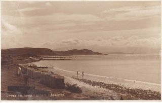 Criccieth - The Beach,  Real Photo By Judges No.  17793