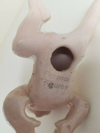 Very Rare Crawling Baby Vintage Florence Ceramics Figurine Pasadena 7