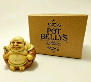 Harmony Ball Pot Belly Laughing Buddha Mini Tiny Treasure Box Baby W/box Kingdom