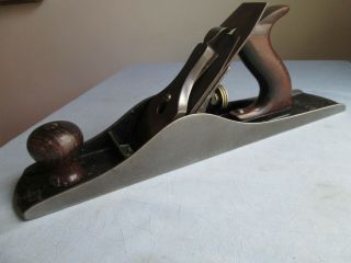 Stanley Bailey No 5 1/2 Type 8 (?) Smooth Bottom Hand Plane Pat.  02 - 02 No Res.