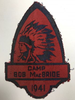 Camp Bob Macbride 1941 Yosemite Council California