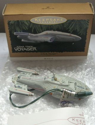 Star Trek Uss Voyager 1996 Hallmark Keepsake Ornament