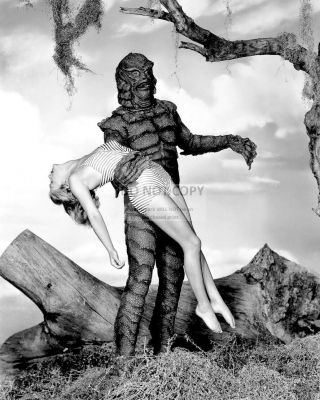 Lori Nelson " Revenge Of The Creature " (from The Black Lagoon) 8x10 Photo (dd677)