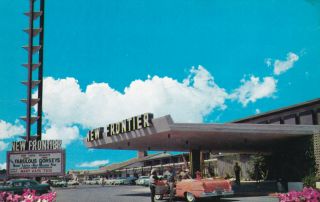 Frontier Casino Las Vegas Nevada Postcard 1950 