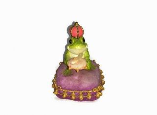 FROG PRINCE Musical Box San Francisco Music Box Co.  Some Day My Prince Will Come 4