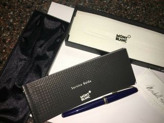 Montblanc Generation Rollerball Pen Blue And Gold