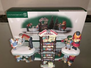 Department 56 A Treasured Book Set Of 3 58963 Christmas In The City