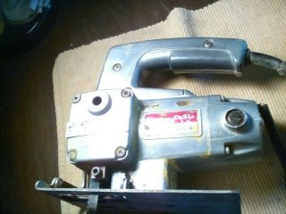 Vintage Porter Cable Jig/saber Saw Model 152 Rockwell Electric Hand Saw Usa 50s